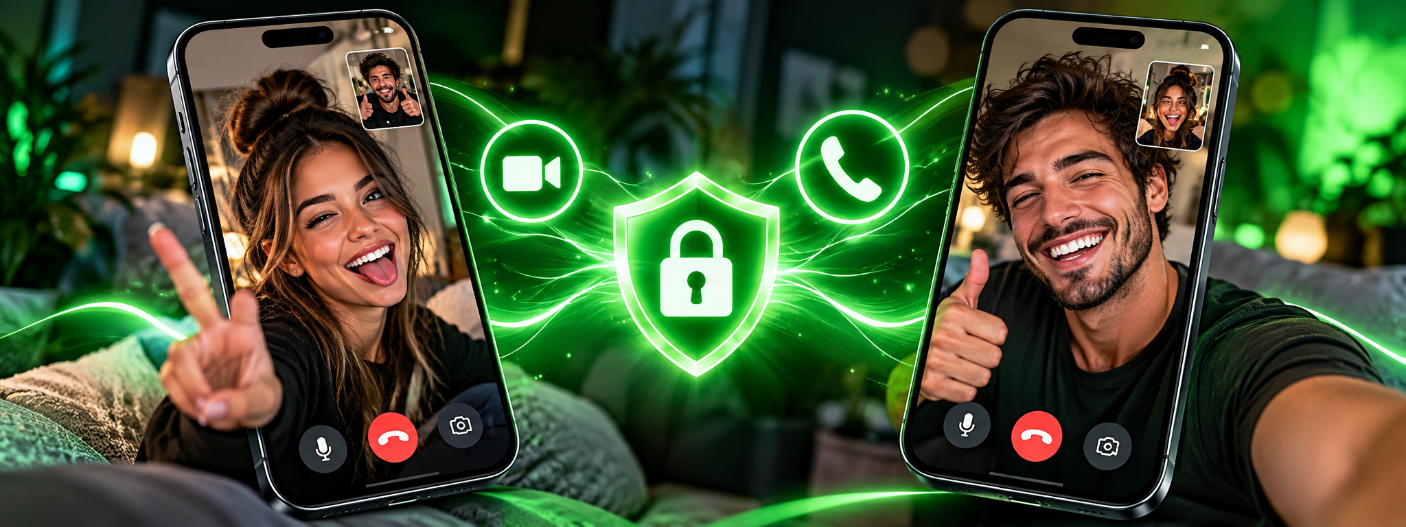 Snotchat private audio and video calling